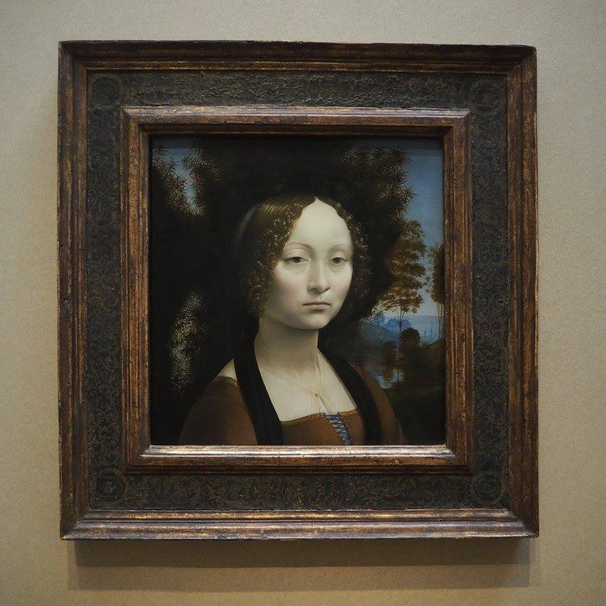 Ginevra de Benci, Leonardo da Vinci